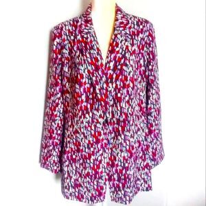 Womens JESSICA LONDON Beautiful Multicolored Coat Size 22W